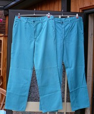 2 Arbeitshosen Schweißer Gr. 50/52 grün 1 Arbeitsjacke blau Gr. 48/50 Baumwolle