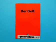Prospekt / Katalog - VW Golf I
