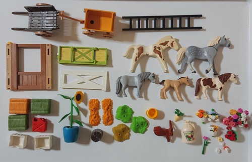 Playmobil bauernhof pferdehof - bauernhof,
