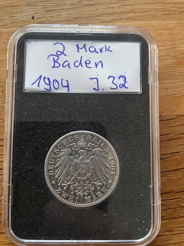 Mark 1904 baden friedrich - 1904,