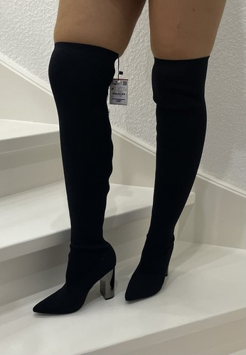 Zara overknee stiefel - zara,