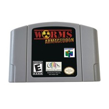 Worms Armageddon N64 Cartridge