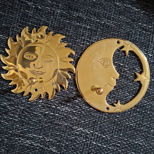 Vintage garderobenhaken sonne - vintage,