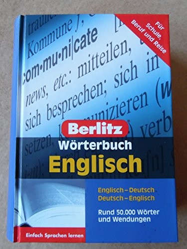 Berlitz wörterbuch englisch - wörterbuch,