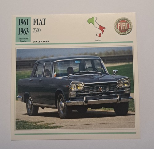 Fiat 2300 1961 - fiat, 1961-1963