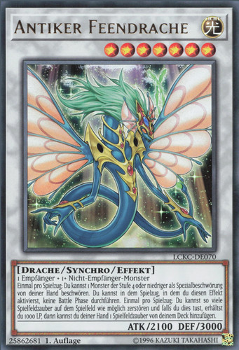 Yugioh antiker feendrache - yugioh,