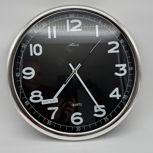 Atlanta wanduhr bürouhr - wanduhr,