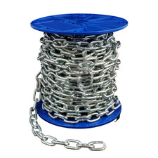 Stahlkette verzinkt 2-10mm Rundstahlkette Eisenkette Gliederkette kurzgliedrig