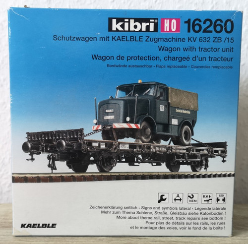 Kibri 16260 schutzwagen mit - kibri,