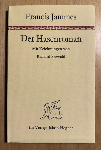 Der hasenroman francis jammes - hasenroman,
