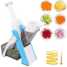 Gemüseschneider Hobel Allesschneider Multi Zerkleinerer Kartoffelschneider Stahl