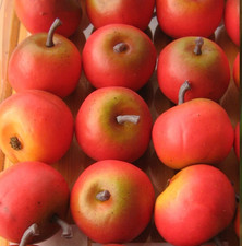 12 x Äpfel Deko Künstliche