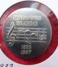 5 Mark der DDR Johannes Brahms 1972