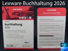 Lexware Buchhaltung 2026 Box 365-Tage + Benutzerhandbuch (PDF) OVP NEU