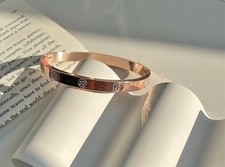 Armband Trendy Edelstahl Farbe Rotgold