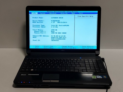 Fujitsu lifebook ah530 - fujitsu, /