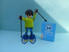 PLAYMOBIL FIGURES SERIE 25 - SKIFAHRER MANN mit SCHNEESCHUHEN   71455 Neu