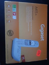 Gigaset A415A Schnurloses Telefon, Weiß, mit Basisstation