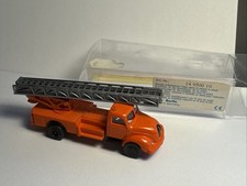 ses s.e.s Minicars 1:87 / H0 #14950010 Magirus Drehleiter orange DDR  OVP  VP 31