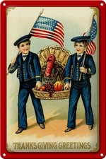 mrdeco Metall Schild 20x30cm