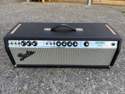 Fender bassman 100 silverface - fender,