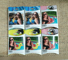 6x Schwimmtier aufblasbar Halter f. Gläser Dosen f. Pool Badewanne Party 