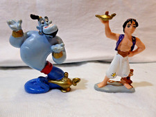 Aladin und Dschinni Disney-Figuren Bullyland, handbemalt, ca.8 cm guter Zustand
