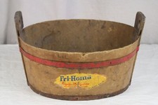 C20/ Vintage Margarine-Großtrog - Fri-Homa - wohl 1930er bis 1950er J - 38x32 /H