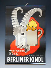 Seltenes ALTES Plakat BERLINER