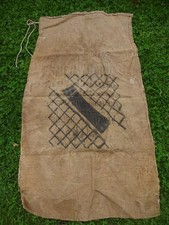 Alter uriger Sack Rauten-