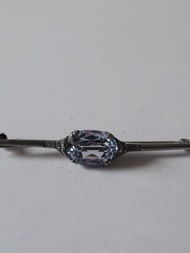 Jugendstil silber brosche - ,