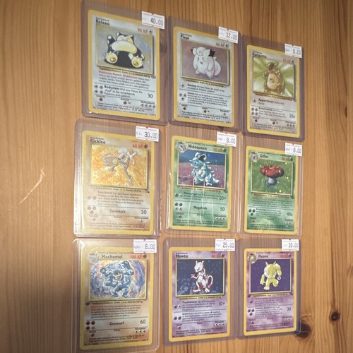 Wizards pokémon karten - karten, lot