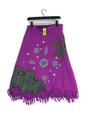 Indigo Moon Damen Maxi Rock L