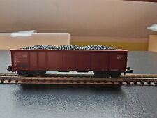 Roco N 2368A -offener Güterwagen, 4 achsig, braun, DB, Ep. IV, TOP, OVP