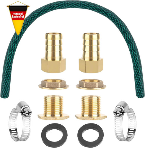 Regentonnen verbinder set 4 - regentonnen,