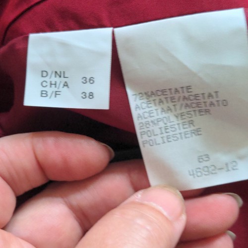 Damen abendkleid rot 36 - rot, gr.