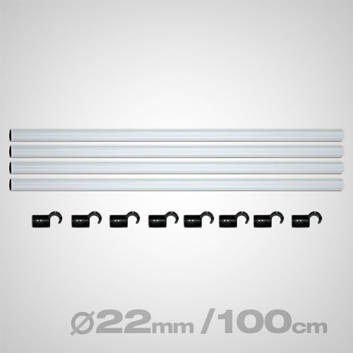 Homebox growbox fixture - fixture, poles