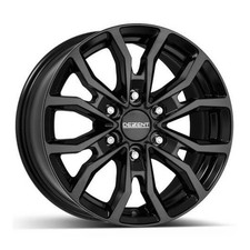 1x DEZENT DEZENT KC BLACK black 7.5Jx19 6x139.7 ET25