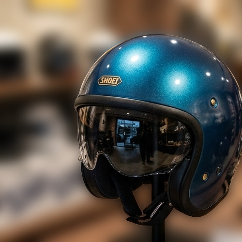Shoei blau offenes gesicht - shoei,