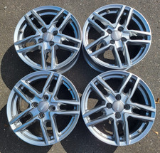 4x gebrauchte Alufelgen Alutec Ikenu 6,5x16 ET20 4x108 KBA 52129 Metal Grey!
