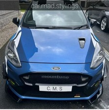 Schwarz Kunststoff Fokus RS/ST/Zetec Naca Style Induktionskanal Entlüftung/Löffel/Turbo/Spur