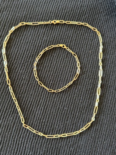 Gold 585 collier - collier, und