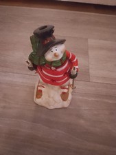 Schneemann Figur Teelicht