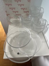 Rosenthal 15x Glas Schüssel Teller Dessert Form ohne Namen