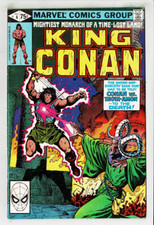 King Conan 4 (Marvel 1980) vs