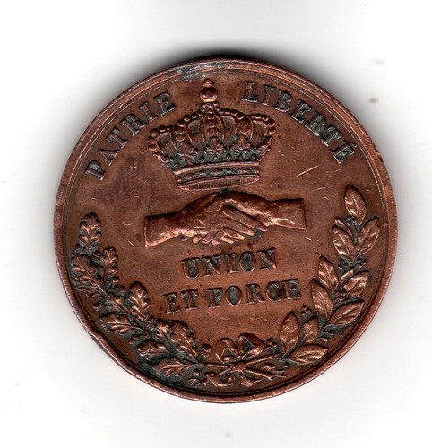 Medaille union force - medaille, nantes