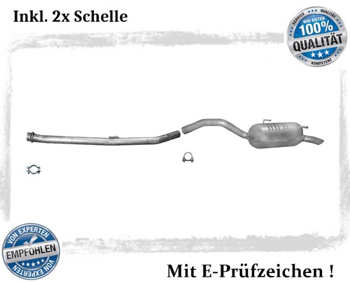 Auspuffanlage für peugeot - auspuffanlage,