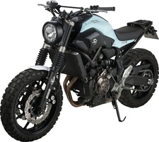 Yamaha KEDO MT-07 XSR700 JvB-moto Gabelfaltenbalg 'Super7' 1 Paar schwarz