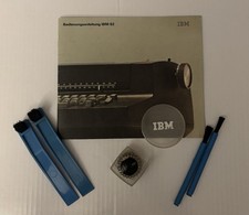 Original IBM-Bedienungsanleitung IBM 82 + Zubehör + Kugelkopf - SELTEN