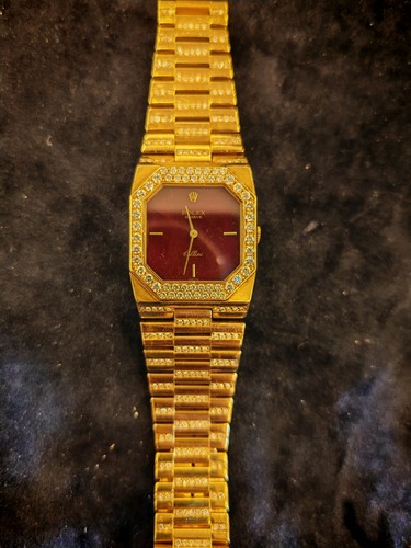 Rolex cellini gold mit - rolex,